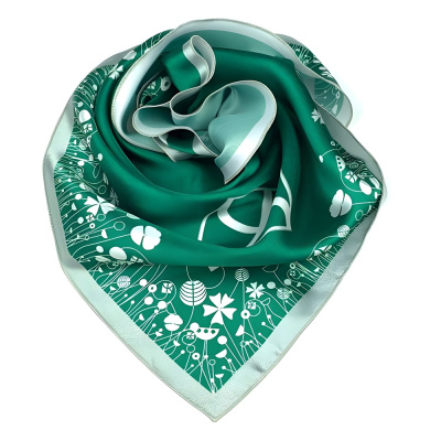 Шелковый платок с логотипом Шелковый платок с логотипом