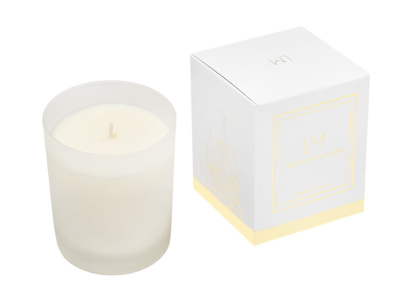 Ароматическая свеча в бордовом стакане Sunset, коллекция Exclusive, 250 мл