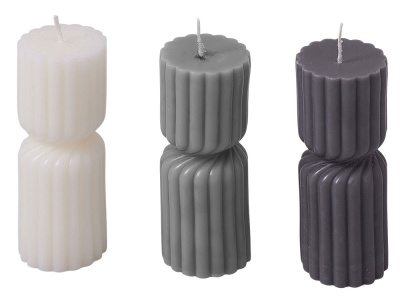 Набор свечей с гранями Vela