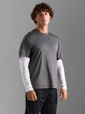 Футболка спортивная унисекс Storm, белая, размер XXL