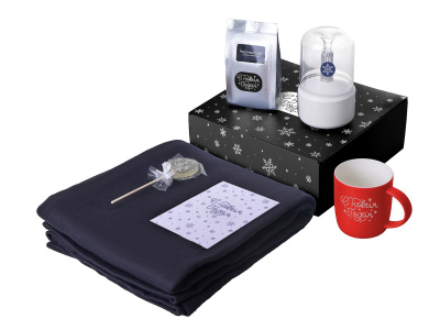 Подарочный набор Re:Haven с пледом, увлажнителем и кружкой