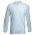 Поло "Long Sleeve Polo", белый_L, 100% х/б, 170 г/м2