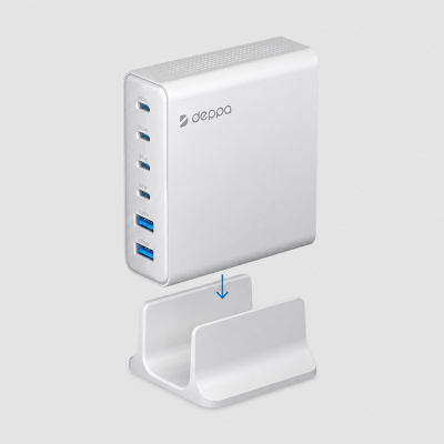 Зарядная станция 4xUSB Type-C, 2xUSB, PD, QC, 160Вт