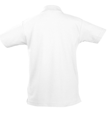 Рубашка поло детская Summer II Kids, белая, на рост 142-152 см