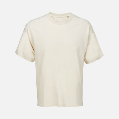 Футболка оверсайз унисекс Legacy, светло-бежевая (неокрашенная), размер XL