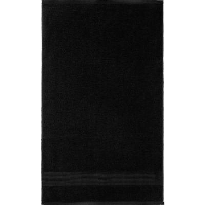 Полотенце махровое «Тиффани», большое, черное