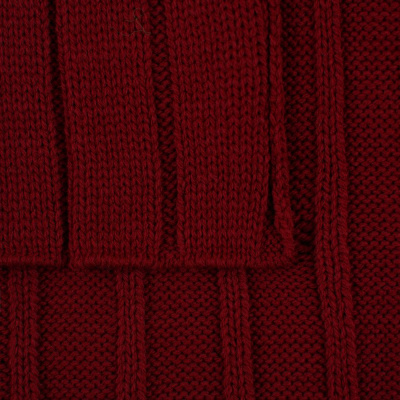 Плед Tressa, красный (бордовый)