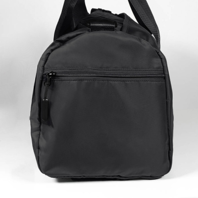 Сумка спортивная "Gym"; чёрная; 45х21х20 см; полиэстер