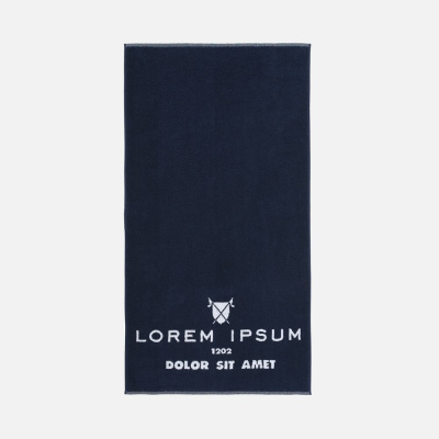 Полотенце на заказ Surpass с пестротканым логотипом, среднее