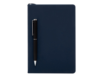 Бизнес-блокнот А5 С3 soft-touch с магнитным держателем для ручки