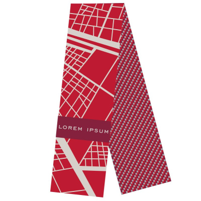 Шарф на заказ Tricksy Light, M, акрил