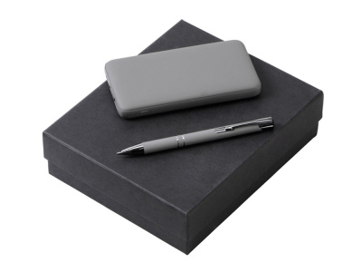 Подарочный набор Color it с металлической ручкой и повербанком