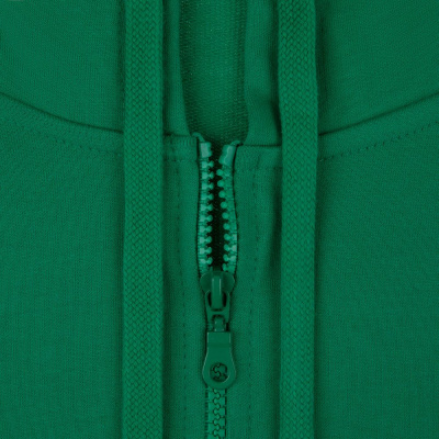 Толстовка на молнии с капюшоном Siverga 2.0, зеленая, размер 3XL