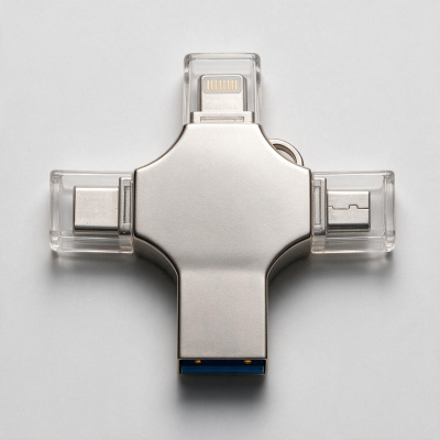 USB-флешка 3.0 на 32 Гб 4-в-1 Ultra в подарочной коробке