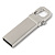 USB flash-карта CARABINE (8Гб), серебристая, 4,8х1,5х0,5 см, металл