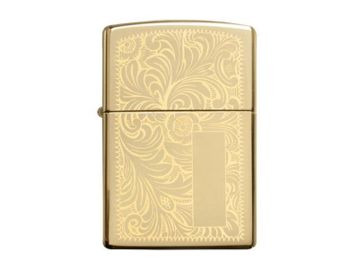 Зажигалка ZIPPO Venetian® с покрытием High Polish Brass