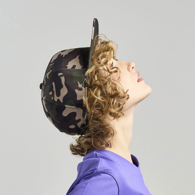 Бейсболка "SNAP BACK-S", 6 клиньев, пластиковая застежка
