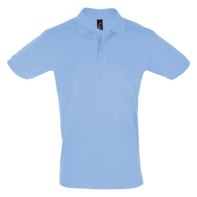 Поло "Perfect Men", белый_2XL, 100% х/б, 180г/м2