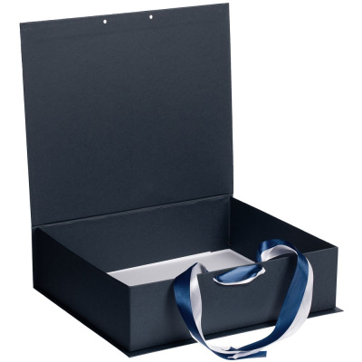 Коробка на лентах Tie Up, синяя
