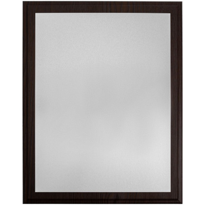 Плакетка Plaque XL, венге с серебристой пластиной Плакетка Plaque XL, венге с серебристой пластиной