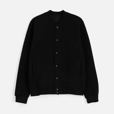 Бомбер унисекс AtmosWear, черный, размер S Бомбер унисекс AtmosWear, черный, размер S