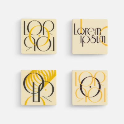 Набор из 4 печений Dream White на заказ