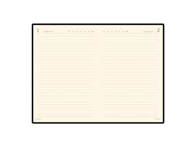 Ежедневник полудатированный портфолио А5 Profy