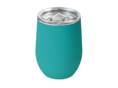 Вакуумная термокружка Sense Gum, непротекаемая крышка, soft-touch