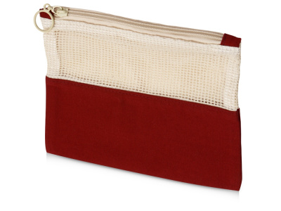 Косметичка Mesh хлопковая с сетчатой вставкой Косметичка Mesh хлопковая с сетчатой вставкой