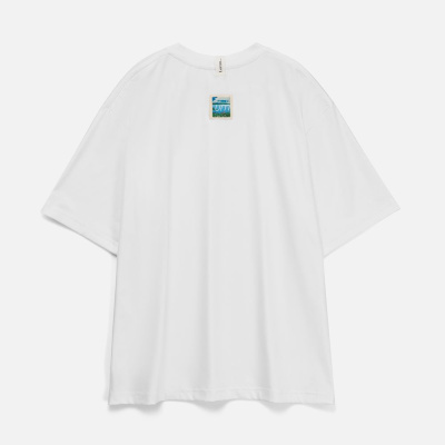 Лейбл хлопковый Doni, S, беленый