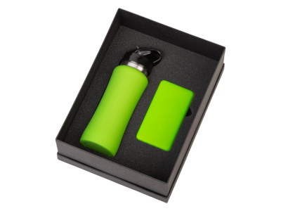 Подарочный набор COLOR IT с бутылкой для воды и повербанком, 5000 mAh