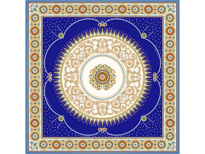 Платок Павловск. Севрский фарфор