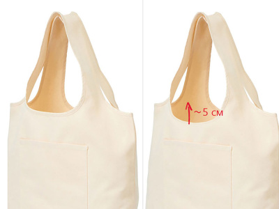 Сумка-шоппер Revest Long из переработанного хлопка 320 г/м2