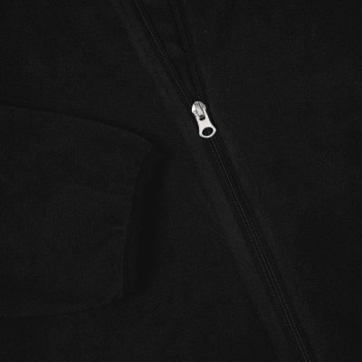 Куртка флисовая унисекс Fliska, черная, размер XS/S