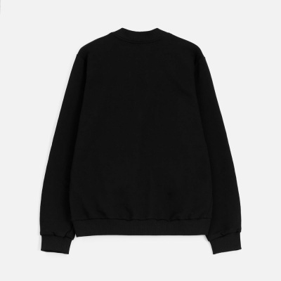 Бомбер унисекс Nuppu, черный, размер S Бомбер унисекс Nuppu, черный, размер S