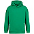 Худи оверсайз унисекс Tolla, зеленое