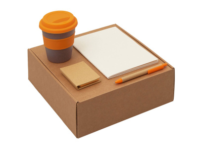 Набор Halm с блокнотом, ручкой и стаканом Набор Halm с блокнотом, ручкой и стаканом