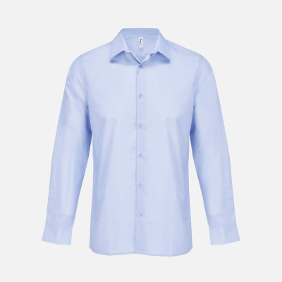 Рубашка мужская Bailey, голубая, размер 4XL