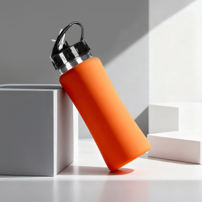 Бутылка для воды Bottle C1, soft touch, 600 мл