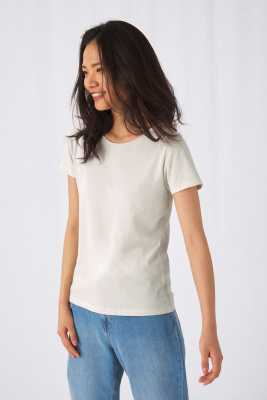 Футболка женская E150 Inspire (Organic), коричневая (мокко), размер S