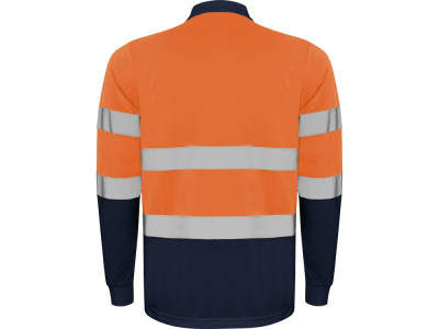 Рубашка поло со светоотражающими полосами Polaris с длинным рукавом, мужская