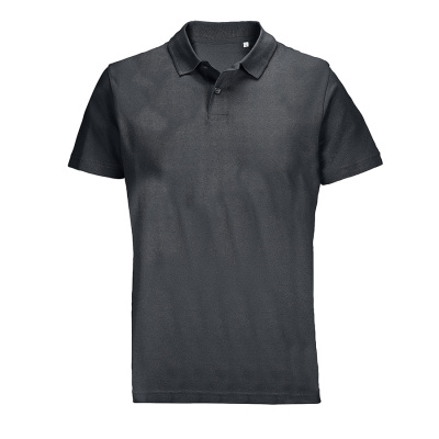 Рубашка-поло унисекс PULSE, белый, S, 100% высокогребенной хлопок, 170 г/м2