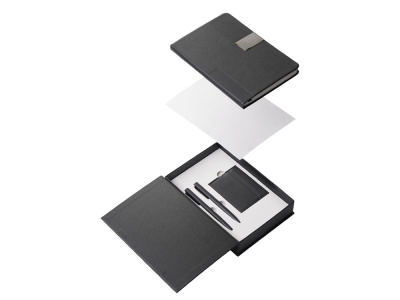 Подарочный набор Goethe с блокнотом А5, 2-мя ручками и картхолдером