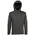 Футболка "Long Sleeve Hooded T", светлый графит_S, 100% х/б, 160 г/м2