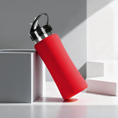 Бутылка для воды Bottle C1, soft touch, 600 мл
