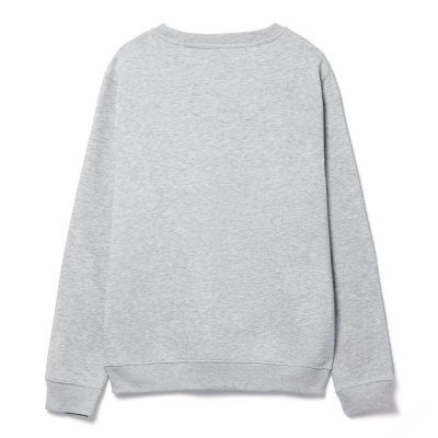 Свитшот унисекс Delta, серый меланж, размер S