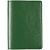 Обложка для паспорта Nebraska, зеленая