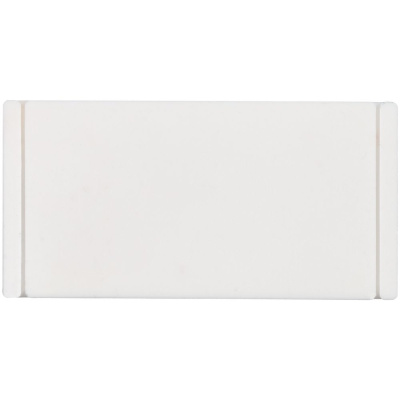 Лейбл из ПВХ Dzeta, XS, белый