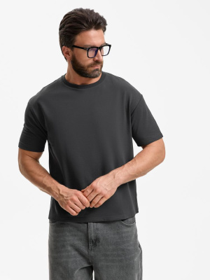 Футболка унисекс Durington, темно-серая (графит), размер XL/XXL