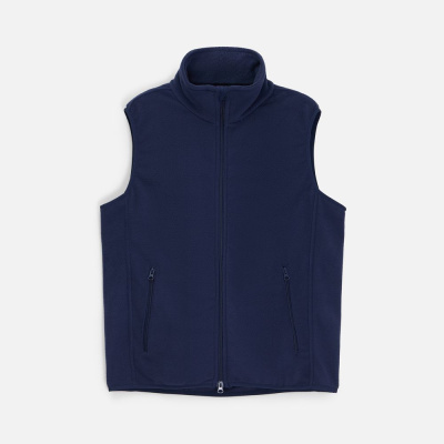 Жилет флисовый унисекс Ben Mac, темно-синий, размер 3XL